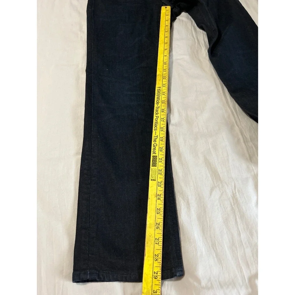 Levis 511 Commuter Slim Fit Jeans Midnight Blue Mens Reflective Selvage 32x30 - Picture 8 of 9